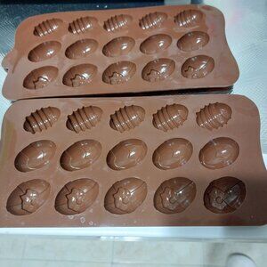 Easter Eggs Silicone Trays Molds Cute